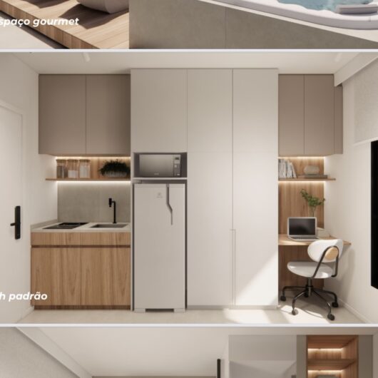 Foto de Apartamento Studios compactos no João Paulo – Florianópolis