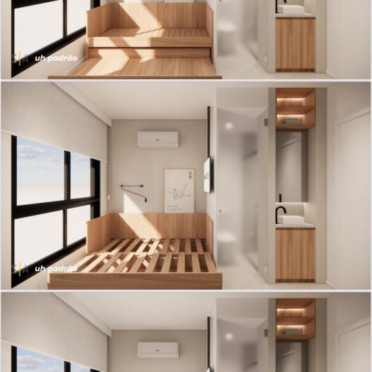 Foto de Apartamento Studios compactos no João Paulo – Florianópolis