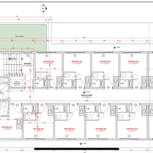 Foto de Apartamento Studios compactos no João Paulo – Florianópolis